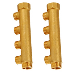 Brass Manifold Forged